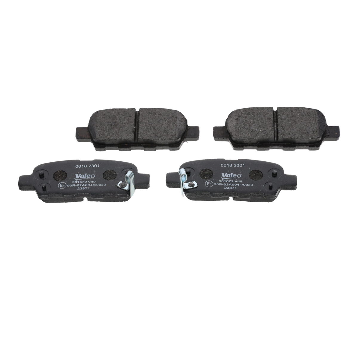 Placute frana VALEO 301672